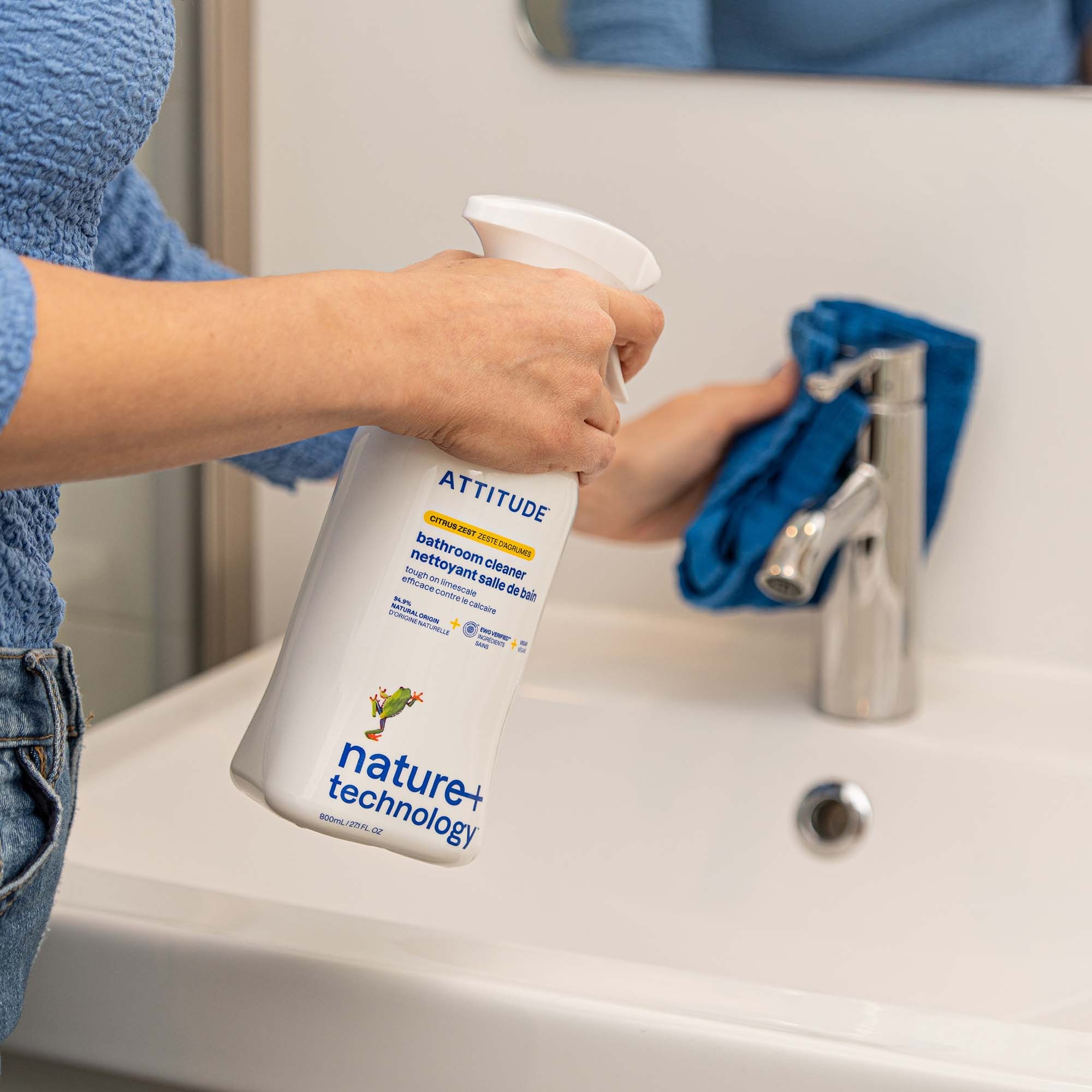 Bathroom Cleaner lifestyle