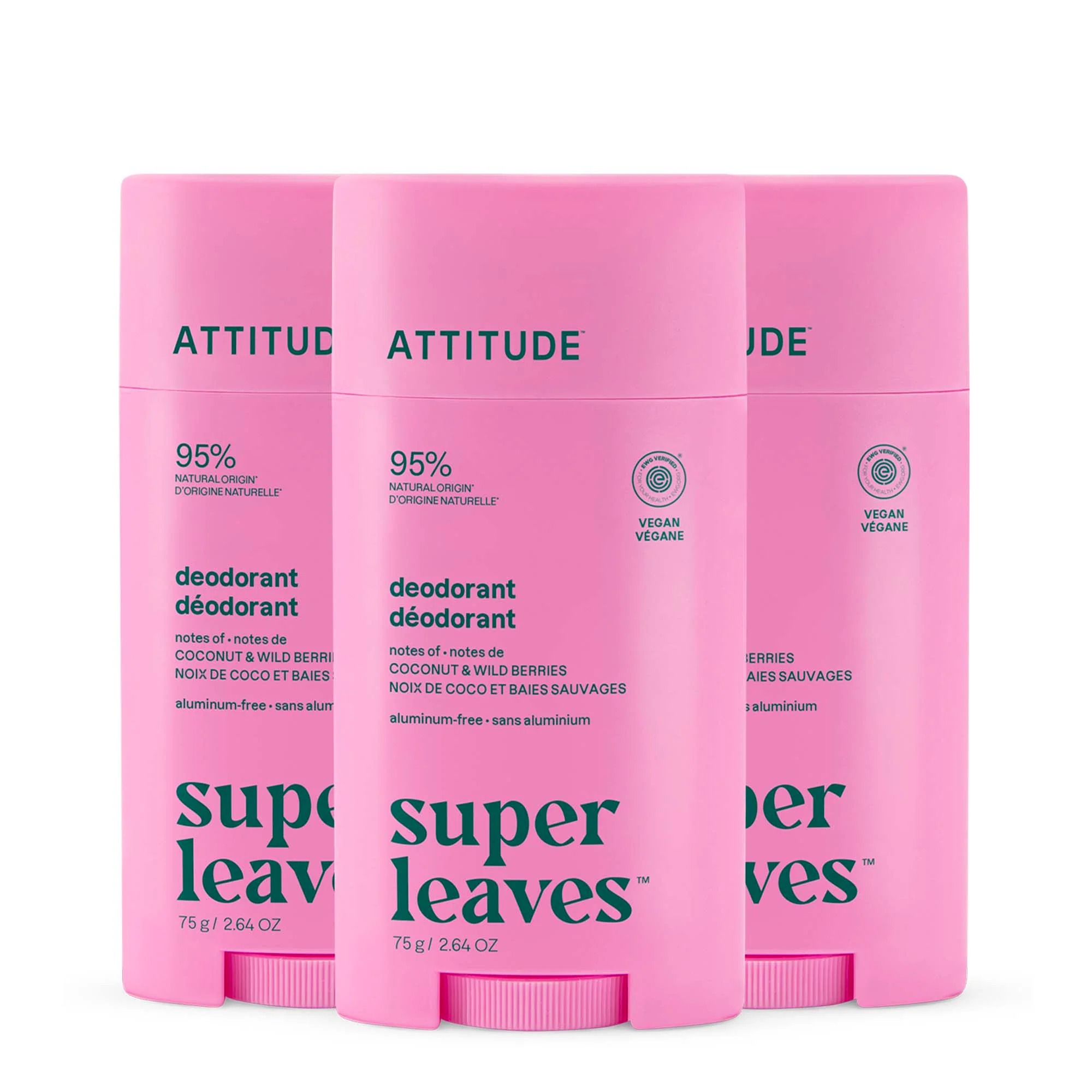 Deodorant 3-pack
