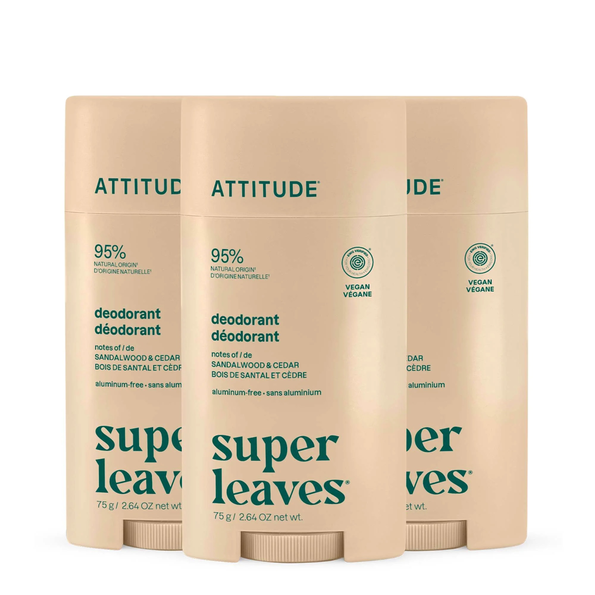 Deodorant 3-pack